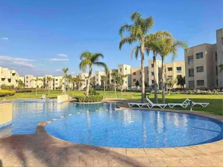 Prestigia Luxury 2 Bedrooms Apartment Pool View Marrakesz