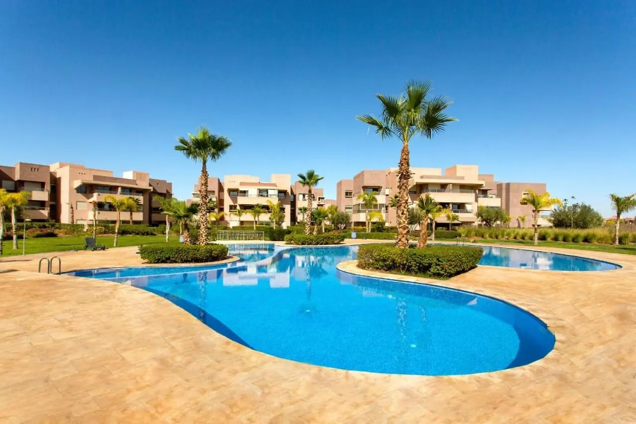 Prestigia Luxury 2 Bedrooms Apartment Pool View Marrakesh